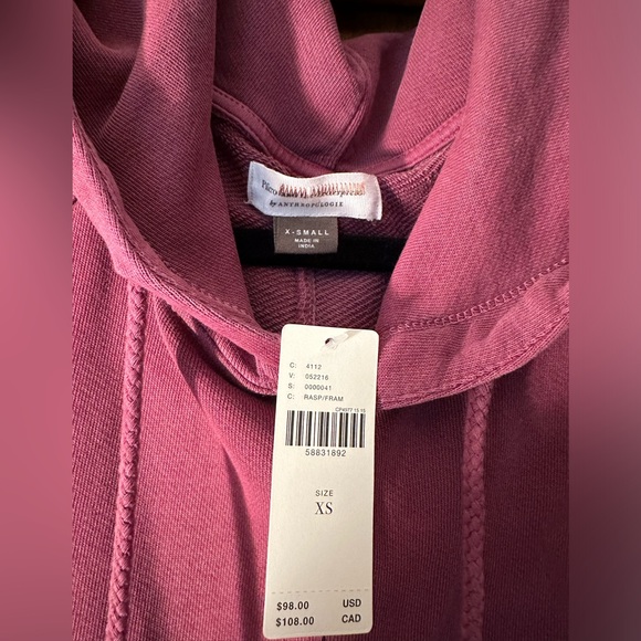 Anthropologie Pilcro Flynn Hoodie NWT size xs - Picture 3 of 4